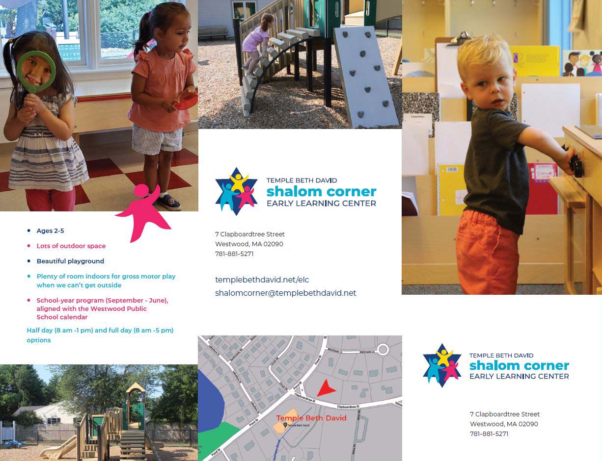 Early Learning Center brochure outside