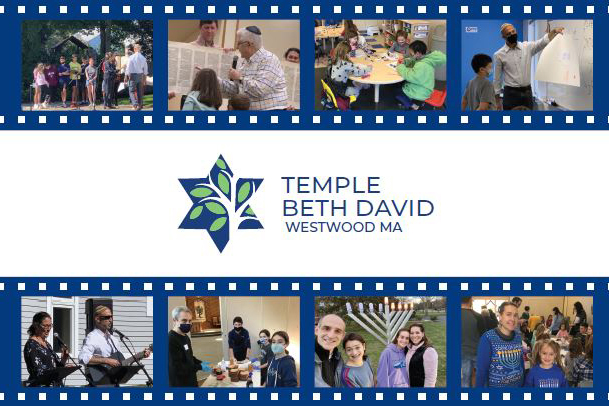 Holiday Card Temple Beth David front