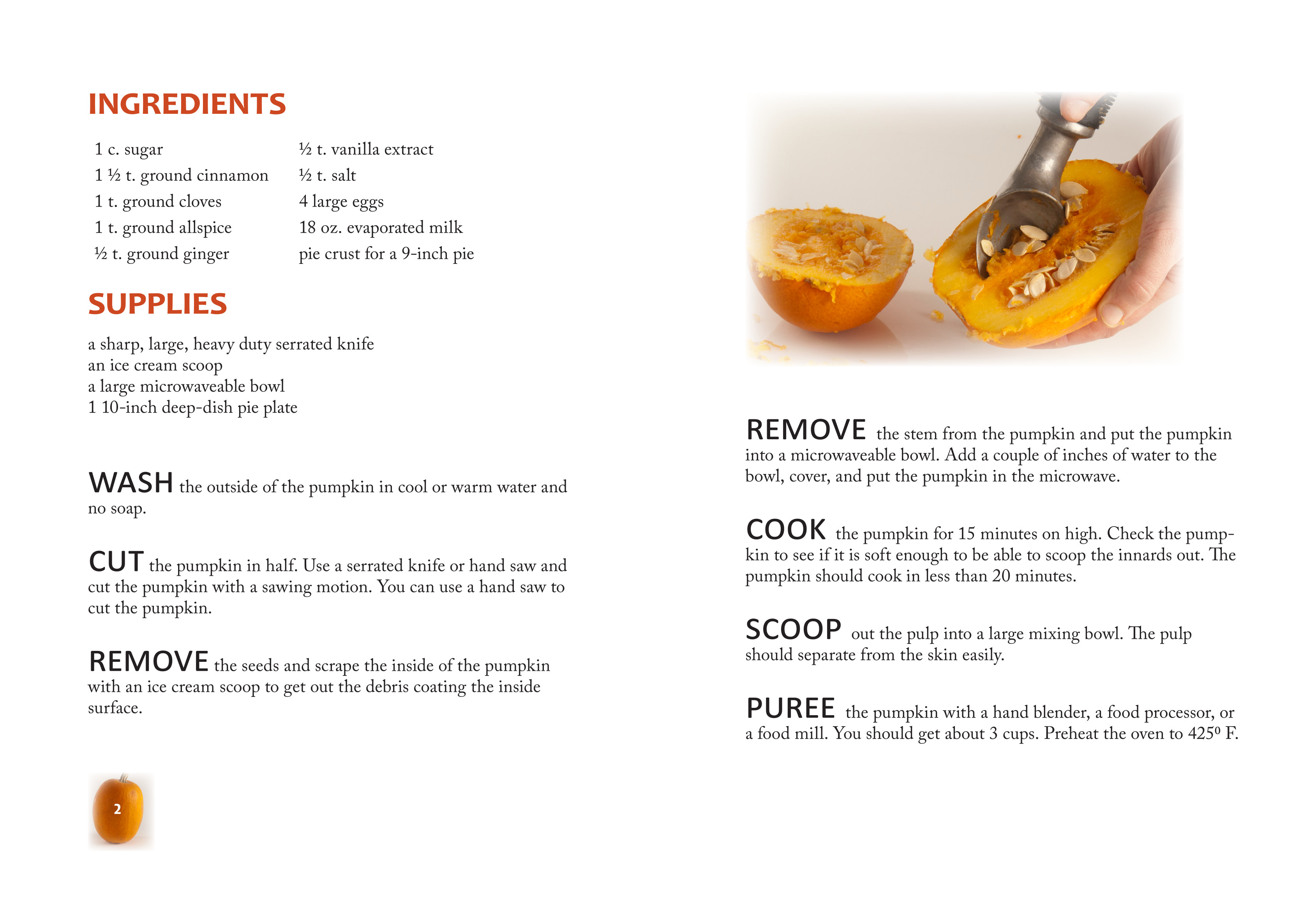 First Recipe Page